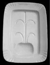 Iona (Square Ridged) | Powell & Bishop | Well and Tree Platter | Item | 001