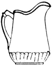 Iona (Square Ridged)_Unspecified_Table Pitcher_ItemDrw_003