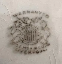 Kitchenware | D. E. McNicol Pottery Co. | Mixing Bowl | Mark | 005