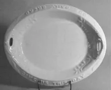 Kitchenware | Red-Cliff Co. | Daily Bread Plate | Item | 001