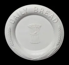Kitchenware | St. Johns Stone Chinaware Co. | Daily Bread Plate | Item | 001