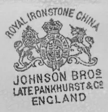 Late Square Flower_Johnson Bros. (Late Pankhurst & Co.)_Relish Dish_Mark_001