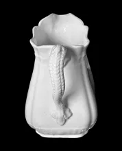 Late Square and Octagon | John Maddock & Son(s) (& Co.) | Creamer or Cream Pitcher | Handle | 005
