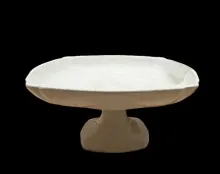 Late Square and Octagon | Johnson Bros. (Late Pankhurst & Co.) | Compote on Tall Pedestal | Item | 002