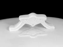 Late Square and Octagon | S. Bridgwood & Son | Vegetable Tureen Base and Lid | Finial | 008