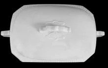 Late Square and Octagon | S. Bridgwood & Son | Vegetable Tureen Base and Lid | Finial | 006