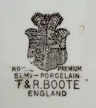 Late Square and Octagon | T. & R. Boote (& Co.) | Platter | Mark | 002