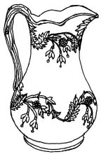 Laurel_Wedgwood & Co._Table Pitcher_ItemDrw_001