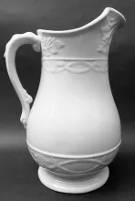 Leaf and Crossed Ribbon_Livesley, Powell, & Co._Ewer_Item_001