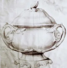 Lily Pad_Francis Morley (& Co.)_Sauce or Soup Tureen Base and Lid_KewDrw_002
