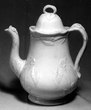 Lily Shape (Calla Lily)_Henry Burgess_Teapot or Coffee Pot Base and Lid_Item_001