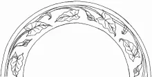 Lily Shape (Calla Lily)_Unspecified_Plate_ItemDrw_001