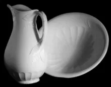 Lily of the Valley with Thumbprint | Jacob Furnival | Ewer and Wash Basin | Item| 001