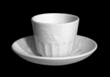 Lily of the Valley with Thumbprint | Jacob Furnival | Handleless Cup and Saucer | Item | 001