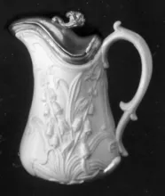 Lily of the Valley | G. Wooliscroft | Syrup Pitcher with Metal Lid | Item | 001