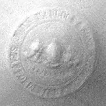 Lined Glory | John Maddock & Son(s) (& Co.) | Cake or Cookie Plate without Pedestal Foot | Mark | 002