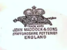 Maddock Scroll | John Maddock& Son(s) (& Co.) | Relish Dish | Mark | 004