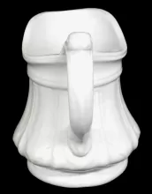 Maltese Shape | Edward Corn | Creamer or Cream Pitcher | Handle | 002