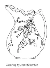 Meadow Bouquet | W. Baker & Co. | Ewer | ItemDrw | 001