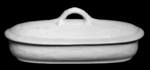 Medallion Sprig | Powell & Bishop | Brush Tray Base and Lid | Item | 001