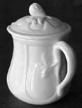 Memnon Shape | John Meir & Son | Mustard Pot Base and Lid | Item | 001