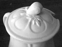 Memnon Shape | John Meir & Son | Mustard Pot Base and Lid | Finial | 003