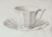 Montpelier (Gothic)_John Ridgway & Co._Handled Cup and Saucer_KewDrw_001