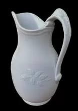 Moss Rose | J. & G. Meakin | Ewer | Handle | 002