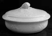 Moss Rose | Meakin Bros. (& Co.) | Soap Box Base and Lid | Item | 002