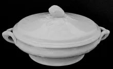 Moss Rose | Meakin Bros. (& Co.) | Vegetable Tureen Base and Lid | Item | 001