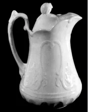 New York Shape | Joseph Clementson | Beverage Server with Matching Lid | Item | 001