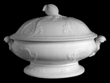New York Shape | Joseph Clementson | Vegetable Tureen Base and Lid | Item | 001