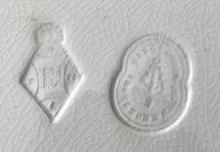 Niagara Shape (Scalloped Decagon) | Davenport (& Co.) | Plate | Mark | 006