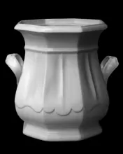 Niagara Shape (Scalloped Decagon) | Unspecified | Waste or Slop Jar Base | Item | 001