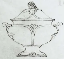 Niagara Shape_Edward Walley_Sauce or Soup Tureen Base and Lid_KewDrw_001