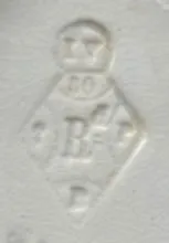 Nile (Daisy and Tulip)_Wedgwood & Co._Relish Dish_Mark_006