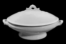 Nile (Daisy and Tulip) | Wedgwood & Co. | Vegetable Tureen Base and Lid | Item | 001