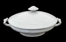 Nosegay | E. & C. Challinor (& Co.) | Vegetable Tureen Base and Lid | Item | 001