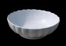 One Large Two Small Ribs | City Pottery Co. | Serving Bowl | Item | 001