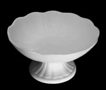 One Large Two Small Ribs | Elsmore & Forster | Compote on Tall Pedestal | Item | 002