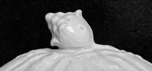 Paneled Grape_Charles Meigh & Son_Sauce or Soup Tureen Base, Lid, and Underplate_Finial_002