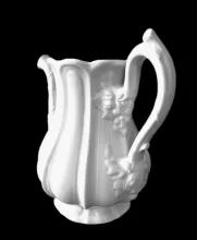 Paneled Grape | Charles Meigh & Son | Teapot or Coffee Pot Base | Handle | 004