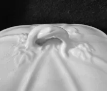 Paneled Grape | Jacob Furnival | Soap Box Base and Lid | Finial | 002