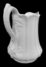 Paneled Grape | Jacob Furnival | Table Pitcher | Handle | 007