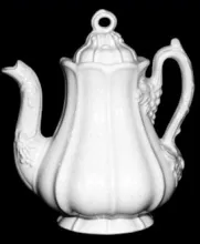 Paneled Grape | Red-Cliff Co. | Teapot or Coffee Pot Base and Lid | Item | 001