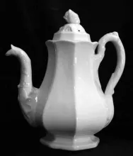 Paris Shape_John Alcock_Teapot or Coffee Pot Base and Lid_Item_001