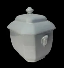 Pharaoh Cameo | Joseph Clementson | Canister Base and Lid | Item | 001