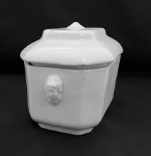 Pharaoh Cameo | Unspecified | Sugar Bowl with Lid | Embossing | 003
