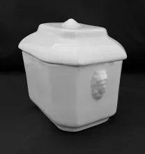 Pharaoh Cameo | Unspecified | Sugar Bowl with Lid | Handle | 002