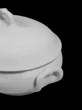 Plain Uplift | James Edwards & Son | Vegetable Tureen Base and Lid | Handle | 005